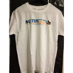 Camiseta Nutrispacio blanca con mangas